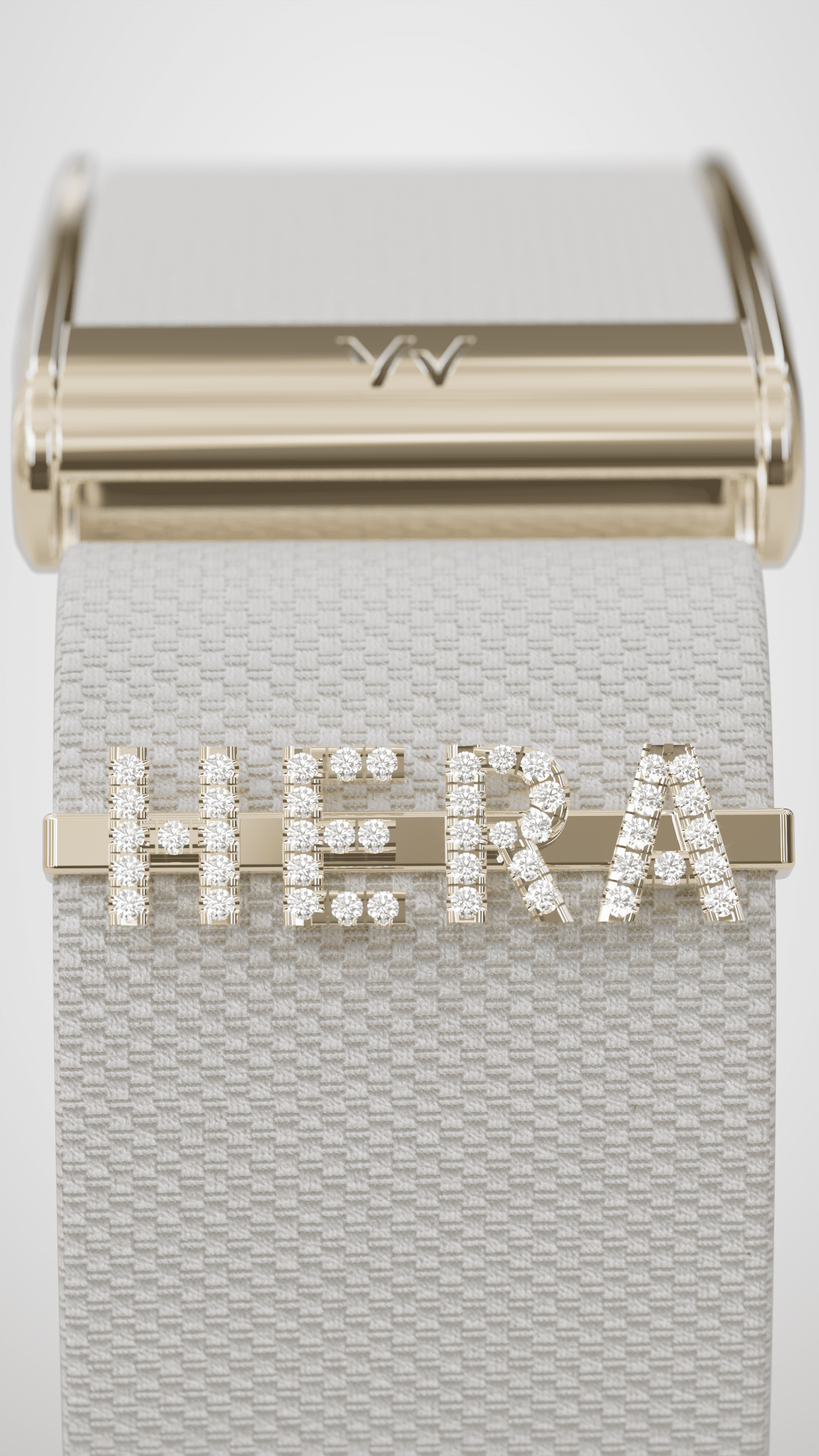crystal letter band charm for wearable band